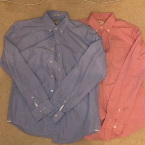 Set of two medium J. Crew Oxford Button downs